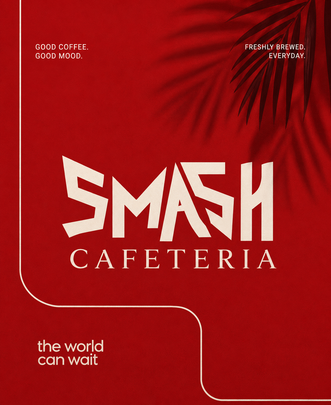 Creative Branding Project For Smash Cafeteria by Muhammed Razal, image 4 of 7