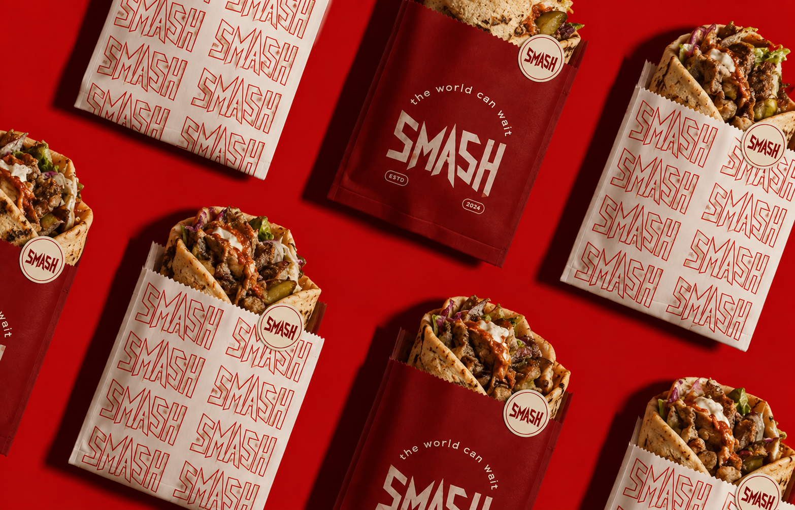 Creative Branding Project For Smash Cafeteria by Muhammed Razal, image 2 of 7