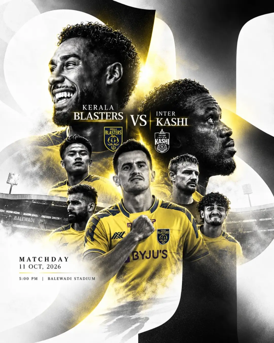 Creative Poster For Kerala Blasters