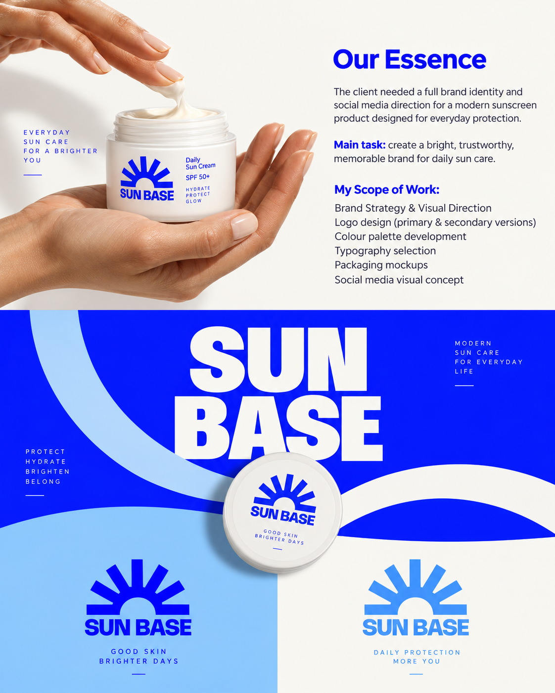 Creative Branding For Sun Base by Muhammed Razal, image 2 of 9